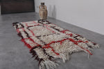 Vintage Handmade Berber Rug 2.5 X 5.7 Feet