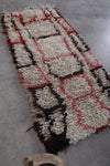 Vintage Handmade Berber Rug 2.5 X 5.7 Feet