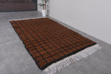 Berber Beni ourain rug 5.1 X 8.8 Feet - Mini squares rug