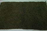 Moroccan Green Rug - Handwoven 3.3 x 5.4 Feet | Luxurious Wool Design