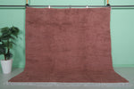 Pink Moroccan Rug - Handwoven 7.2 x 7.5 Feet | Soft Elegance