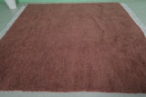 Pink Moroccan Rug - Handwoven 7.2 x 7.5 Feet | Soft Elegance