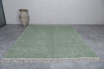 Custom Moroccan Olive rug - Handmade Berber area rug