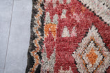 Large Moroccan Boujaad Rug with Bold Diamond Design - 6.8 x 12.5 Feet