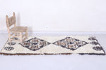 Moroccan berber rug 2.6 X 5.5 Feet - Boucherouite Rugs