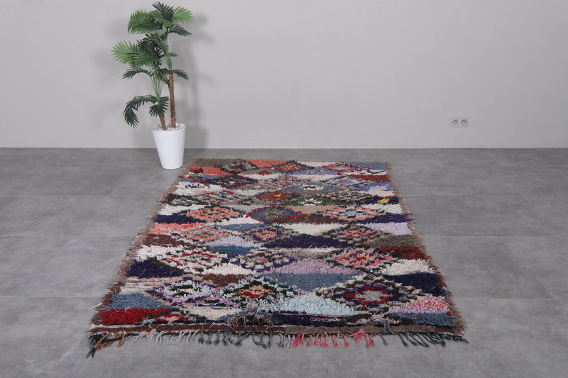 Vibrant Moroccan Berber Rug – Handwoven Masterpiece 5.1 X 7.1 Feet