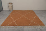 Moroccan Beni ourain rug Hand knotted rug Treliis