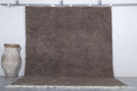 Custom Moroccan brown rug - Azilal area rug - custom moroccan rugs