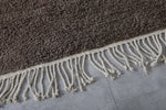 Custom Moroccan brown rug - Azilal area rug - custom moroccan rugs