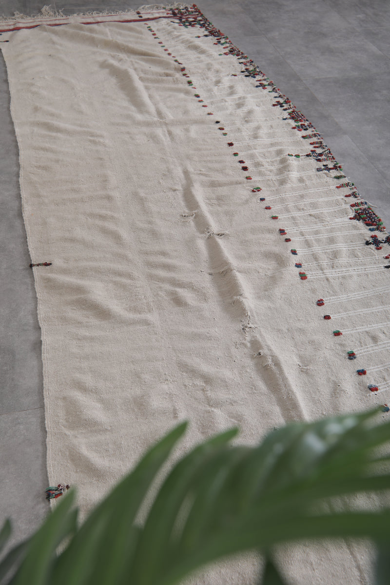 Handwoven Kilim Runner Rug – 4.3 FT X 12.4 FT