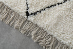 Handmade Beni ourain Moroccan rug - Custom rug - Wool rug