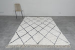 Handmade Beni ourain Moroccan rug - Custom rug - Wool rug