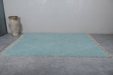 Blue sky Moroccan rug - Custom Beni ourain rug