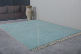 Blue sky Moroccan rug - Custom Beni ourain rug