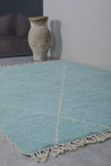 Blue sky Moroccan rug - Custom Beni ourain rug