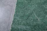 Green Moroccan Rug - Handwoven 8.9 x 9.9 Feet | Luxurious Wool Design