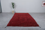 moroccan rug red 6.5 X 11.5 Feet