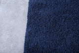 Blue Moroccan rug 4.3 X 7.3 Feet