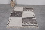 azilal vintage carpet 3.6 x 4.9 Feet - handmade rug