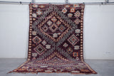 Moroccan Handmade Rug 5.8 x 9.9 Feet – Vintage Wool Berber Carpet