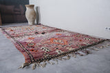 Moroccan Boujaad Rug 6.1 x 11.1 Feet – Vintage Handwoven Wool Carpet