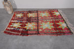 Vintage berber rug 3.5 X 5.3 Feet