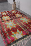 Vintage berber rug 3.5 X 5.3 Feet