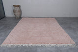 Pink Moroccan Rug - Handwoven 8 x 10 Feet | Soft Wool Elegance