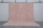 Pink Moroccan Rug - Handwoven 8 x 10 Feet | Soft Wool Elegance