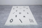 Flat Woven Moroccan Rug -  Berber custom Rug