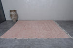 Pink Moroccan Rug - Handwoven 8 x 10 Feet | Soft Wool Elegance