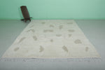 Beni Ourain Moroccan Rug - 8.2 x 10.5 ft | Handwoven Abstract Neutral