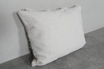 White Moroccan Wedding Pillow with Sequins - 16.5 x 20.8 Inches