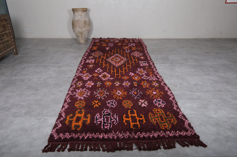 Moroccan Rug - 5x14.4 FT | Vintage Handwoven Berber Carpet