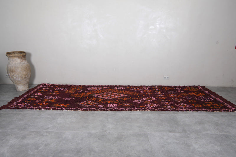 Moroccan Rug - 5x14.4 FT | Vintage Handwoven Berber Carpet