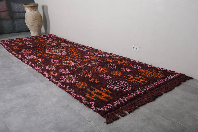 Moroccan Rug - 5x14.4 FT | Vintage Handwoven Berber Carpet