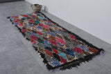 Moroccan Runner Rug Shag 2.4 X 7.9 Feet