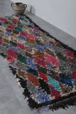 Moroccan Runner Rug Shag 2.4 X 7.9 Feet