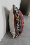 Vintage Moroccan Kilim Pillow - 15.7 x 22.8 Inches