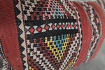 Vintage Moroccan Kilim Pillow - 15.7 x 22.8 Inches