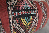 Vintage Moroccan Kilim Pillow - 15.7 x 22.8 Inches