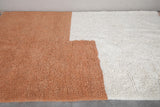 Moroccan Beni Ourain Rug - 6.1 x 9 Feet | Modern Two-Tone Design