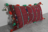 Moroccan Decorative Pillow with Tassels - 15.7 x 25.5 Inches