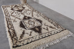 Runner Moroccan rug 2.4 X 5.7 Feet - tribal wool rug