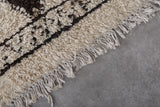 Runner Moroccan rug 2.4 X 5.7 Feet - tribal wool rug