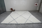 Beni ourain rug - Custom size rug - Moroccan wool rug