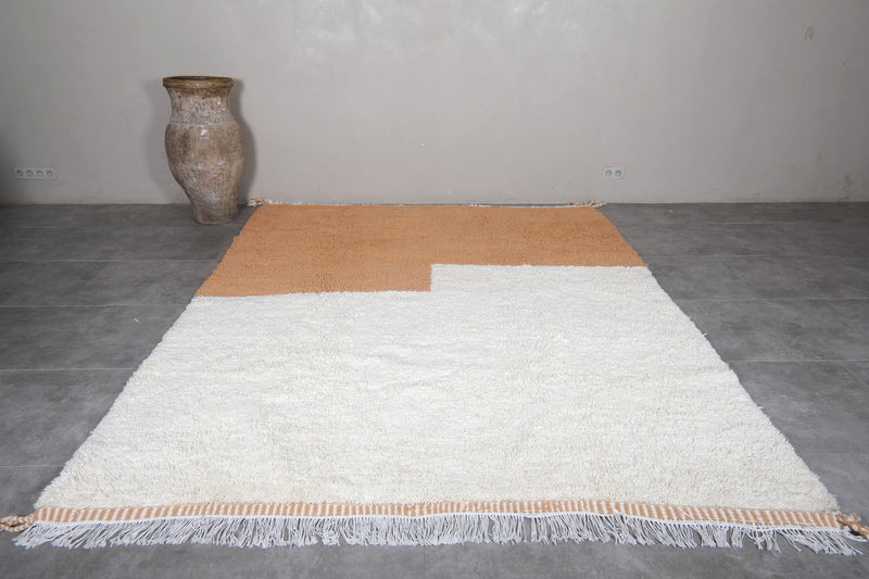 Beni Ourain Moroccan Rug - 8 x 10 Feet | Modern Artisan Design