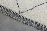 Beni ourain rug - Custom size rug - Moroccan wool rug