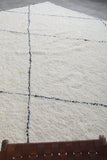 Beni ourain rug - Custom size rug - Moroccan wool rug