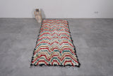 Moroccan hallway rug shag 2.8 X 5.7 Feet